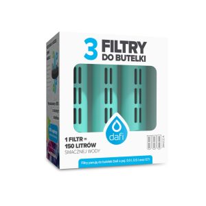 1664 3PACK OF DAFI FILTERS FOR A BOTTLE WITH A SCREW CAP