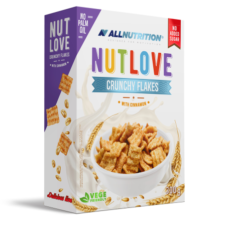 NUTLOVE CRUNCHY FLAKES WITH CINNAMON - 300g