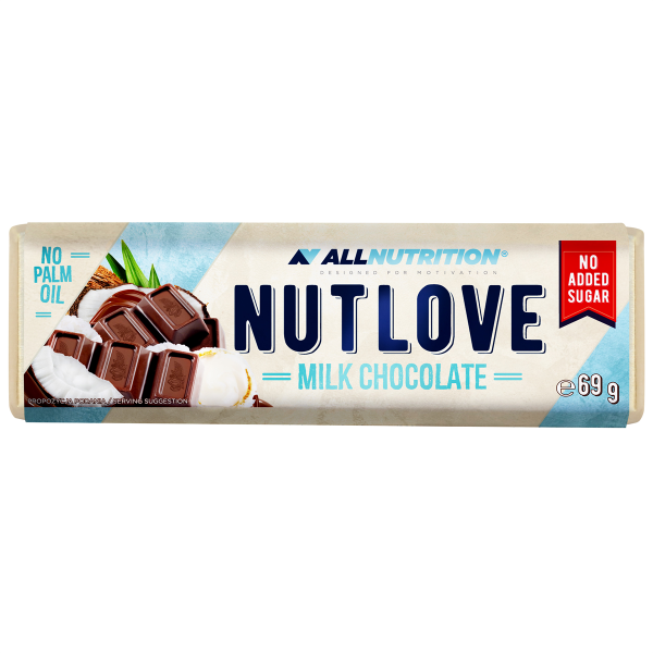NUTLOVE MILK CHOCOLATE BAR - 69g
