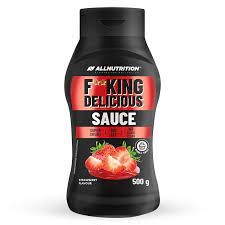 FITKING DELICIOUS SAUCE STRAWBERRY - 500g