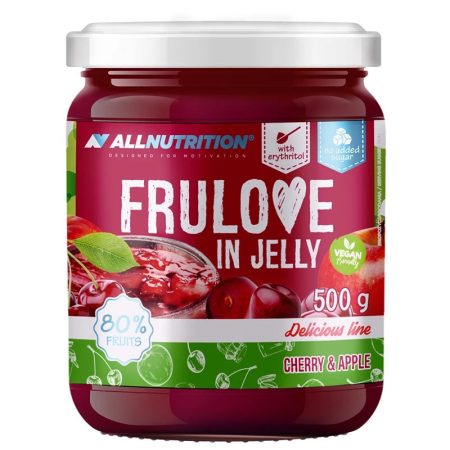 FRULOVE IN JELLY APPLE & CHERRY - 500g