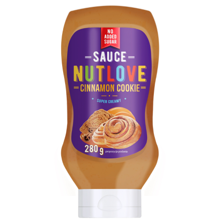 NUTLOVE SAUCE CINNAMON COOKIE - 280g