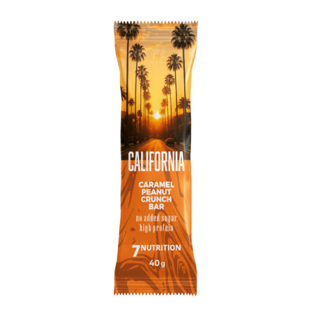 7Nutrition Bar - 40 g - CALIFORNIA (Caramel/Peanut)