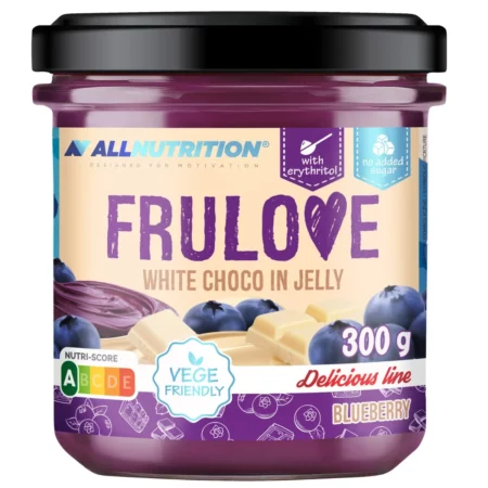 FRULOVE WHITE CHOCO IN JELLY - 300g - White Chocolate with Blueberry